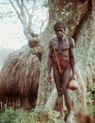 Western New Guinea - tribesman in the Baliem Valley